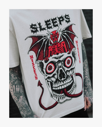 DEATH TRAITORS T-SHIRT - BONE