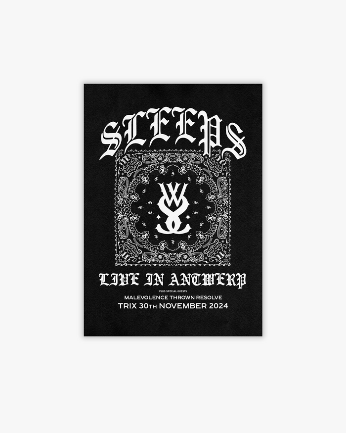 ANTWERP NIGHT 1 A3 EXCLUSIVE PRINT