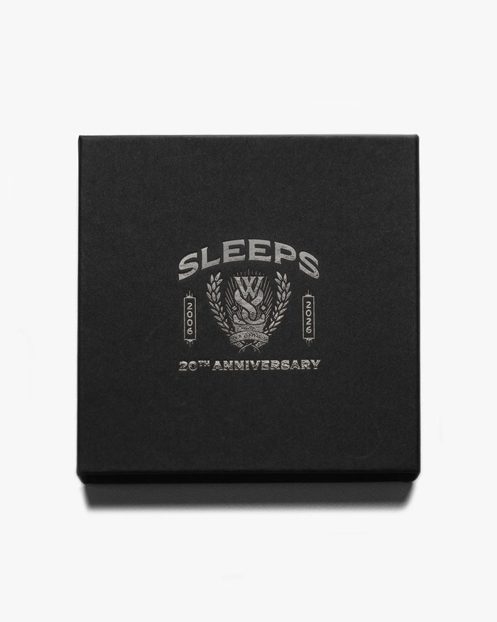 ENGRAVED PLECTRUM NECKLACE - BLACK