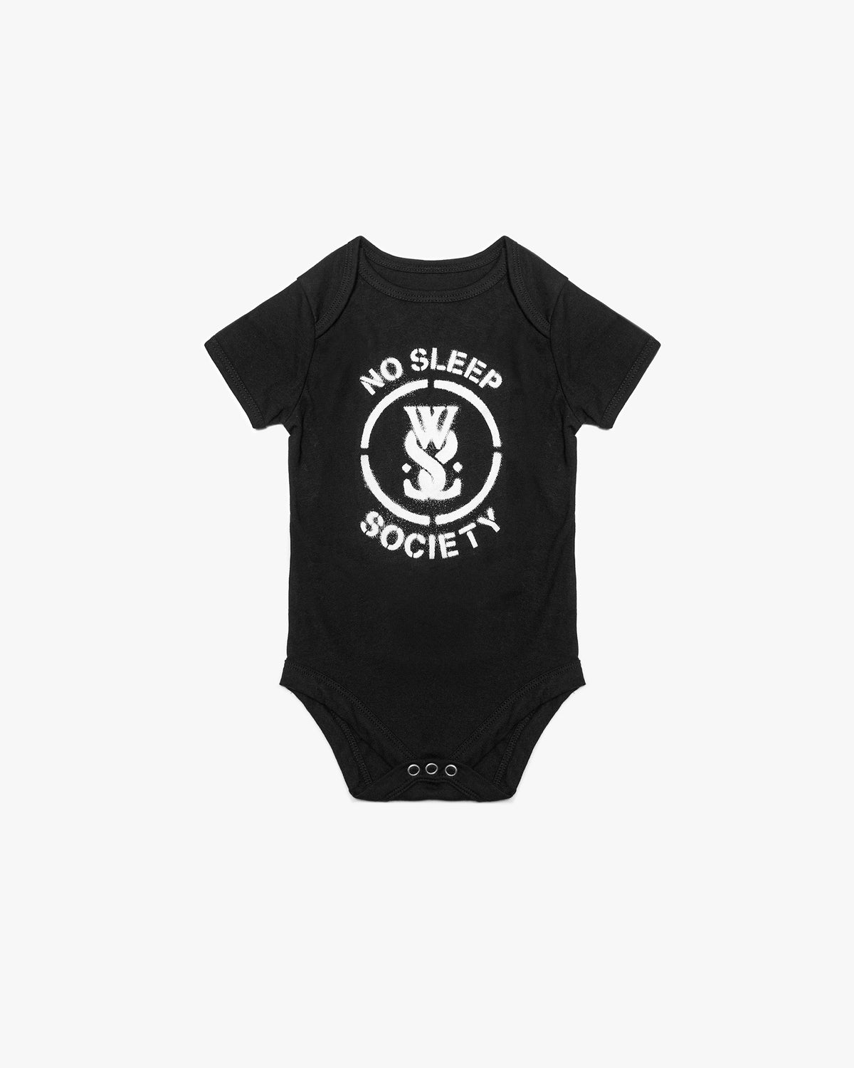NO SLEEP SOCIETY BABY GROW