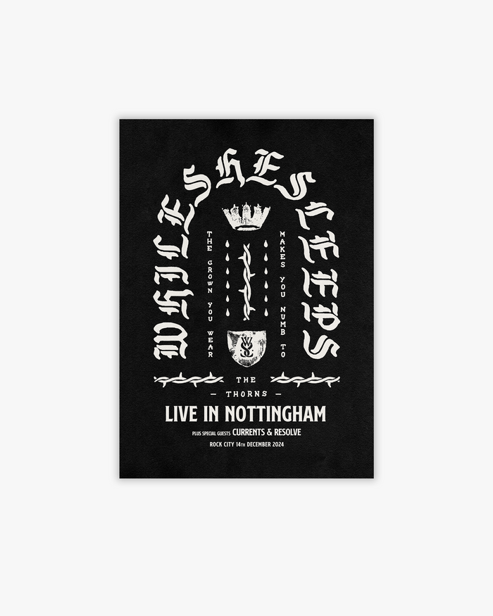 NOTTINGHAM A3 EXCLUSIVE PRINT