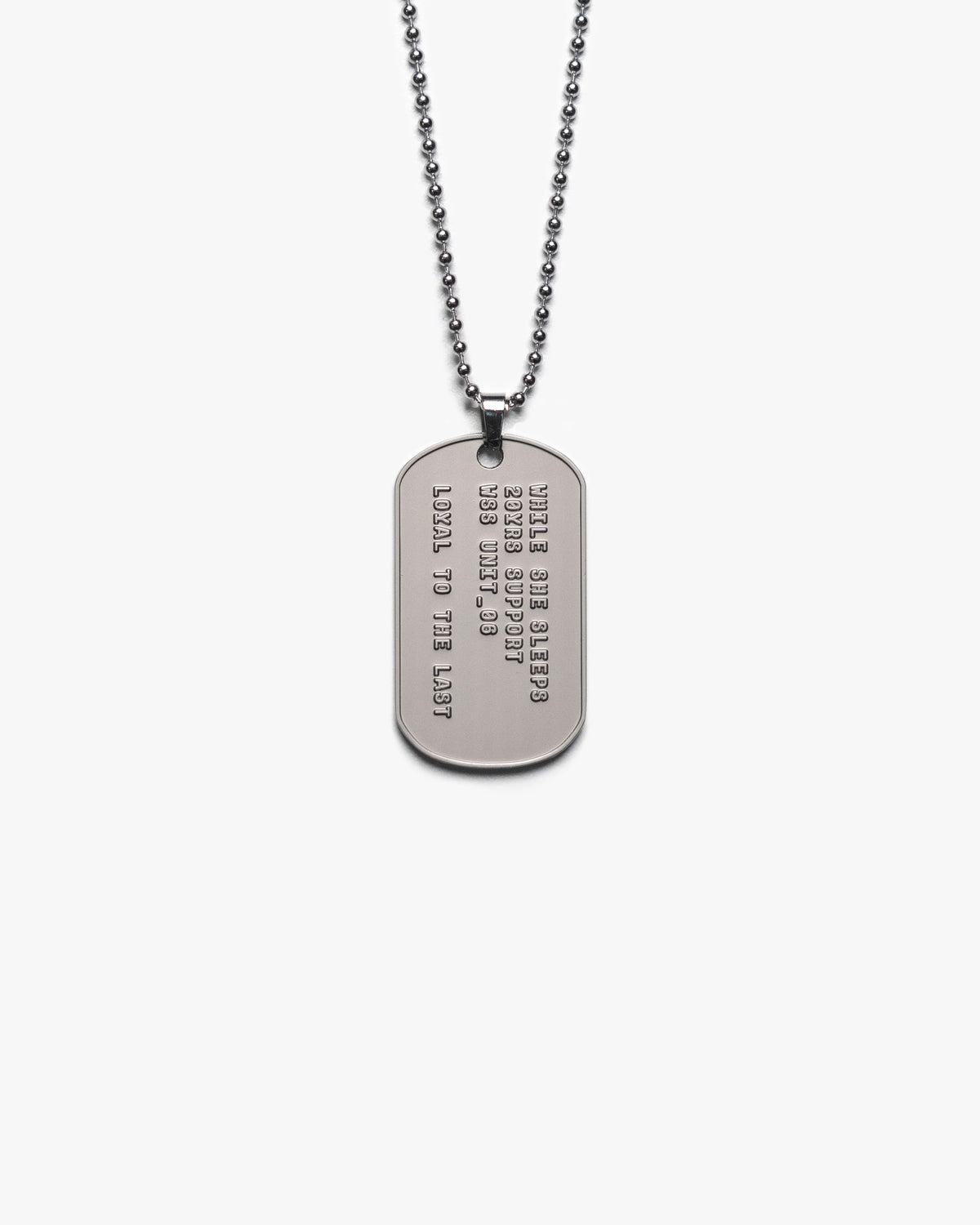 20 YEARS SERVICE DOG TAG