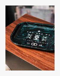 YOU ARE WE METAL TRAY