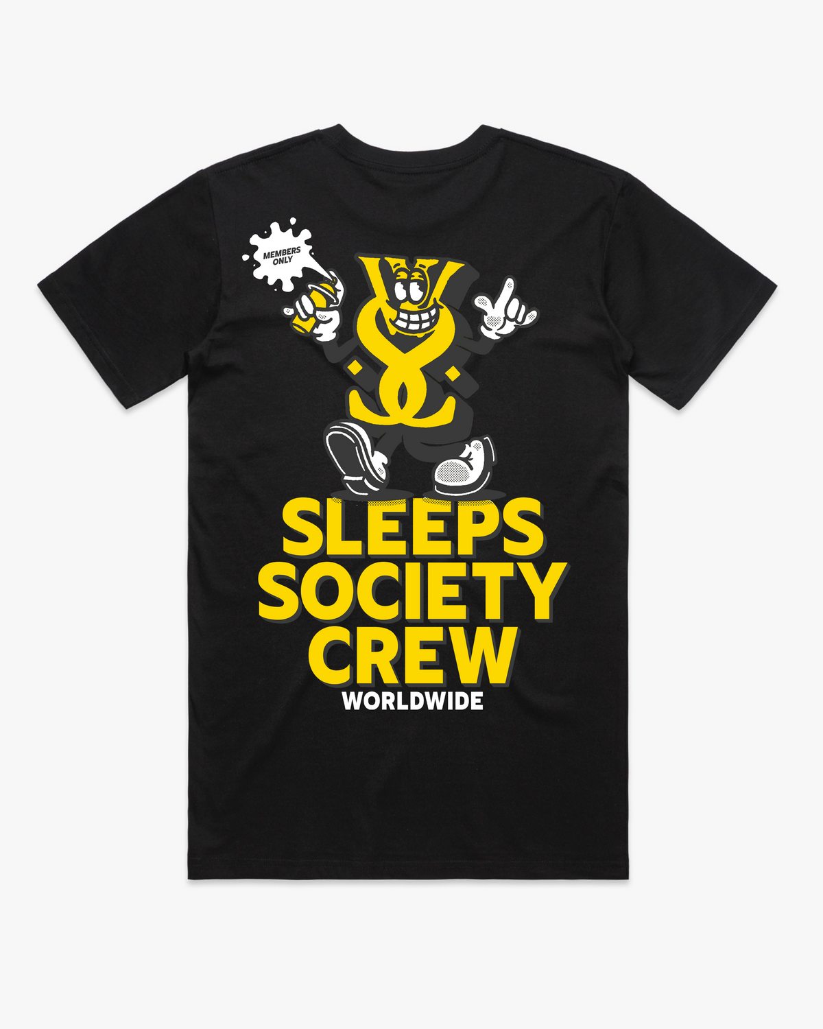 SLEEPS SOCIETY CREW T-SHIRT